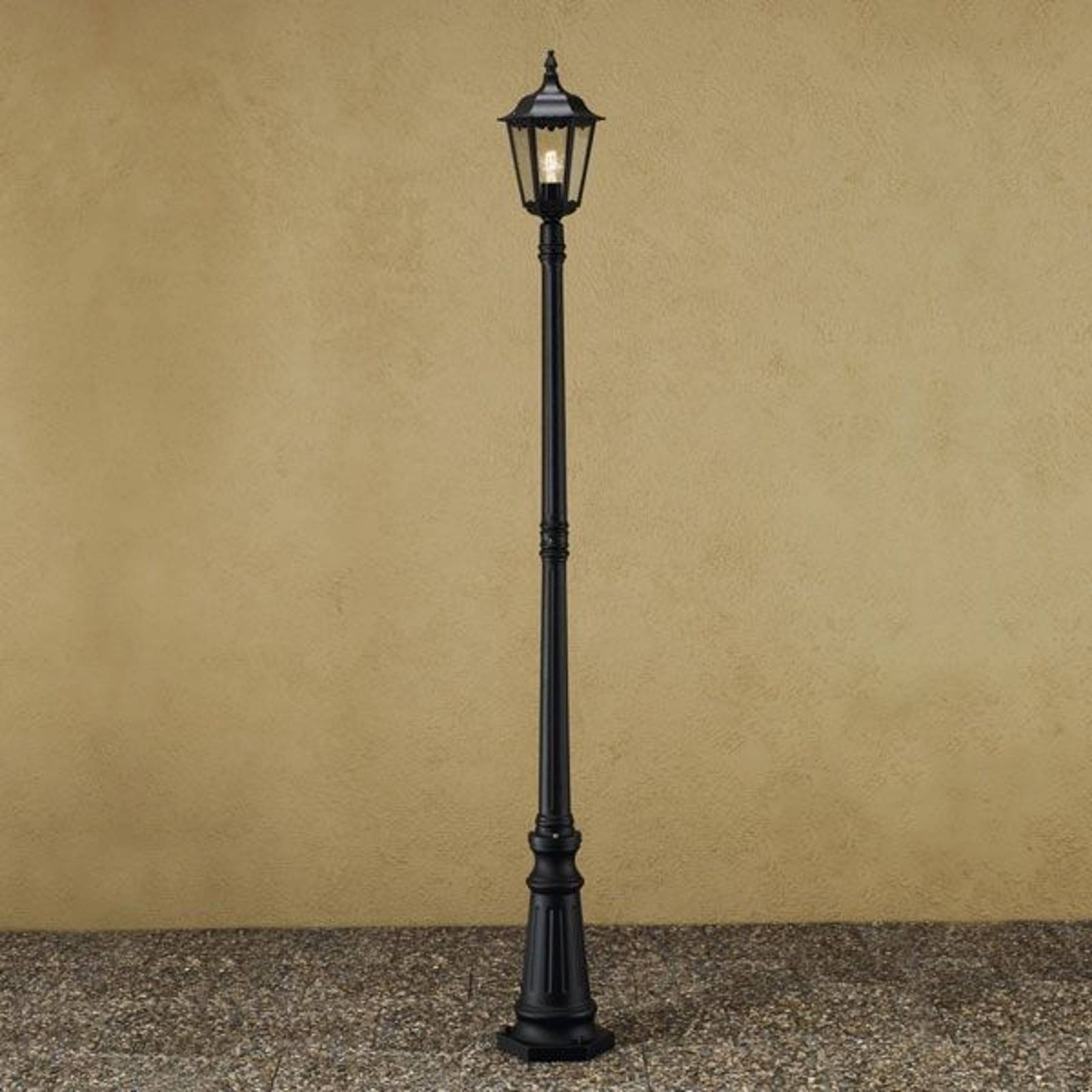 Lyktstolpe Firenze, 1 lampa, svart