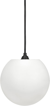 Moon outdoor skärm Vit rund 25cm