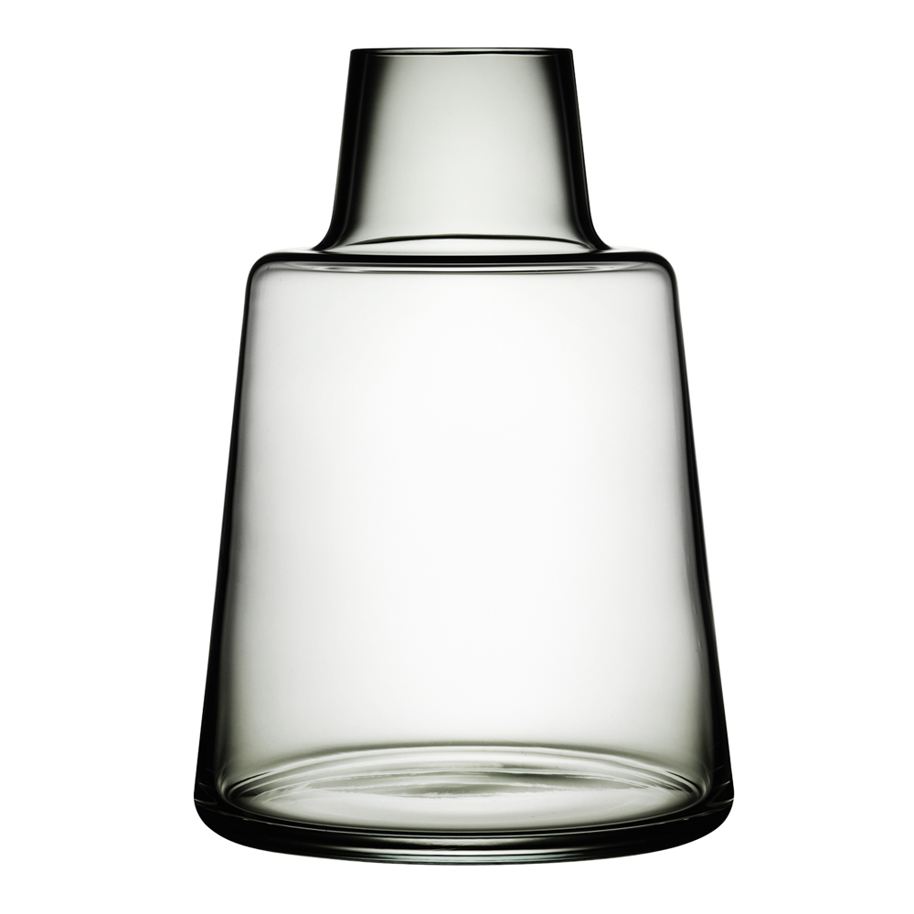 Holmegaard - Flora Vas 12 cm Smoke kort hals