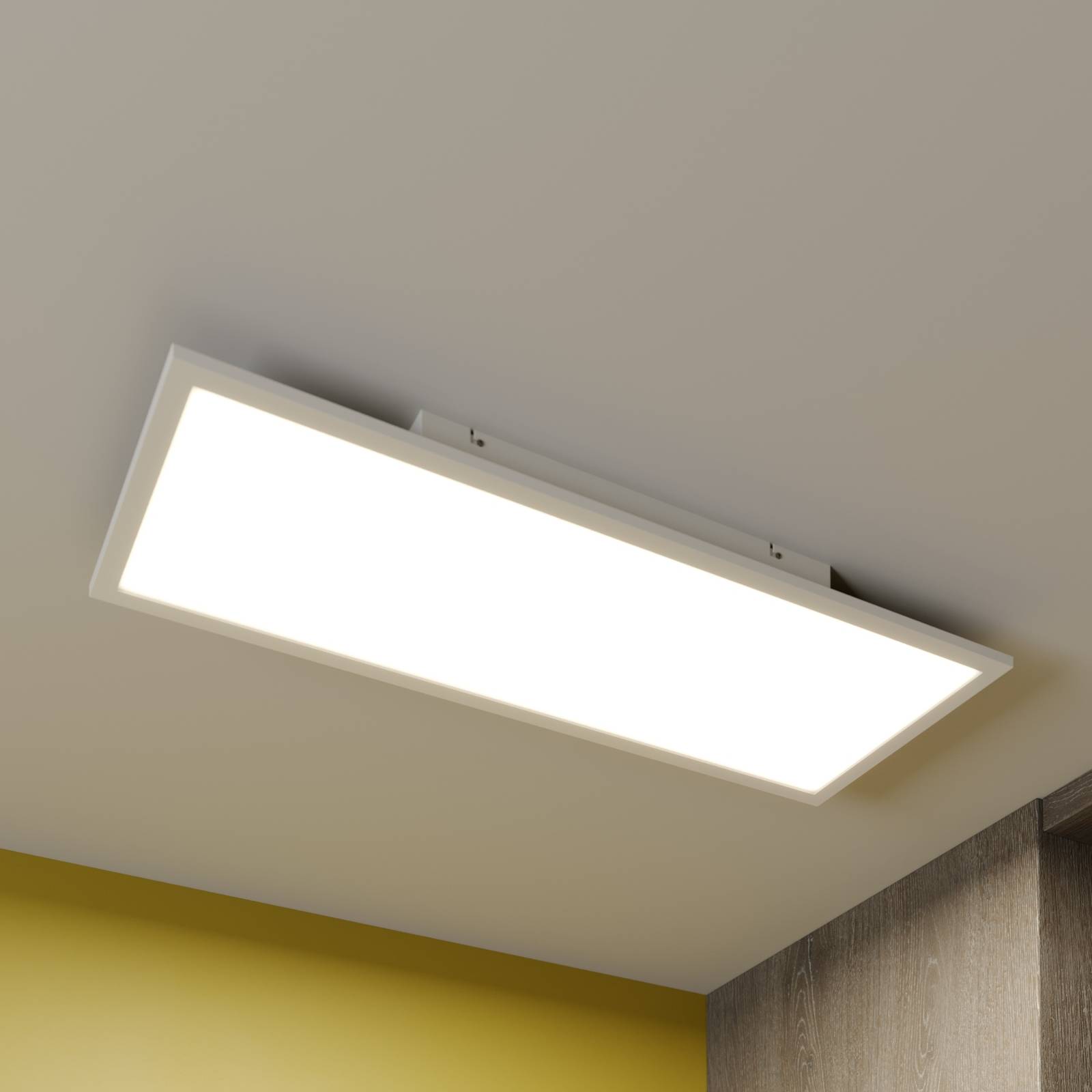 Lindby Luay LED-panel, 3 000-6 000 K, 30 x 80 cm