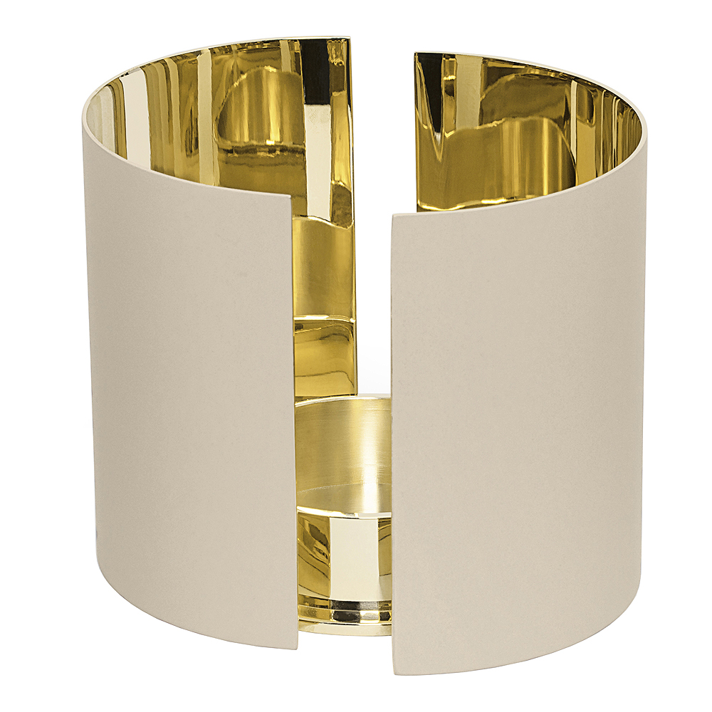 Skultuna - Infinity Ljuslykta 3 delar 10 cm Beige