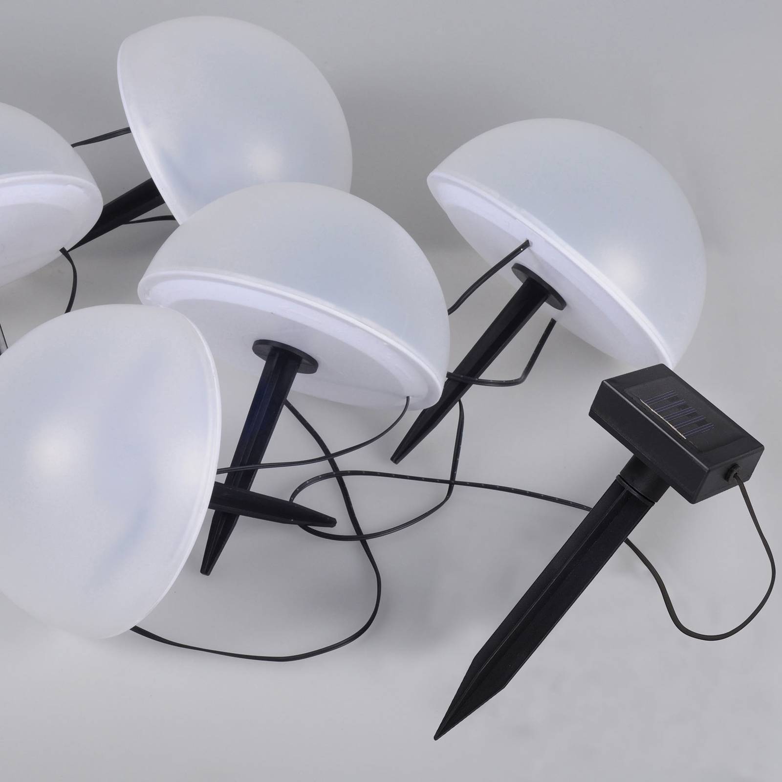 LED-ljusslinga solcell 33980RGB med färgväxling