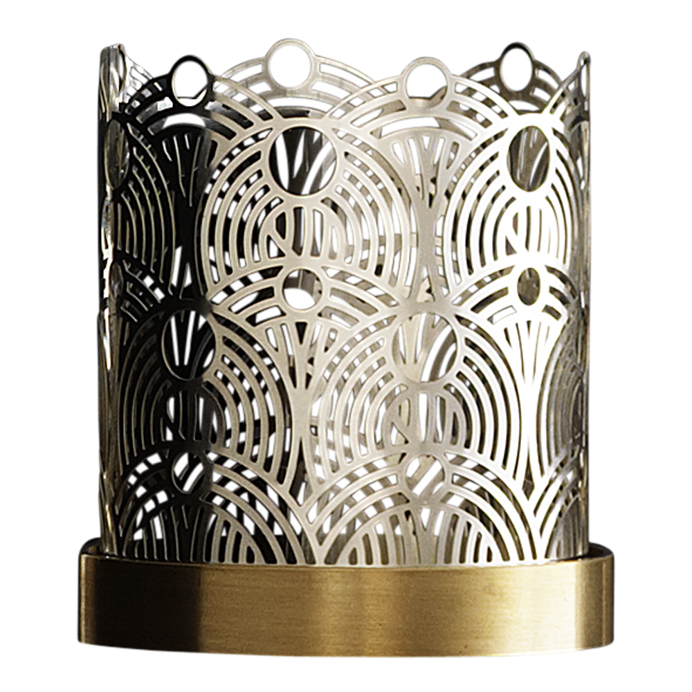 Skultuna - Bohinc Lunar Ljuslykta 7 cm Silver