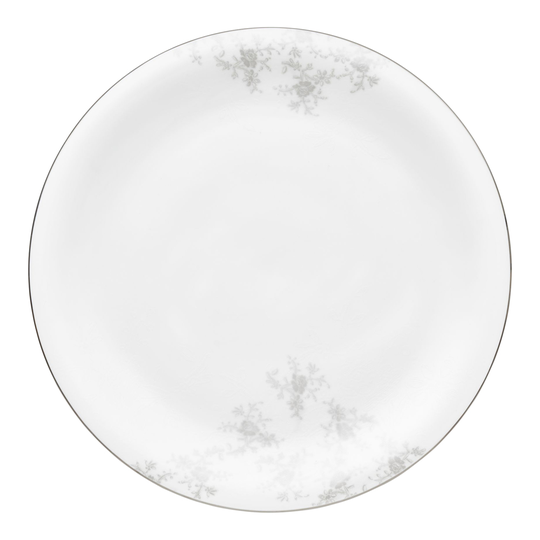 ROYAL PORCELAIN - Angelina Platinum Fat Rund 34 cm Vit