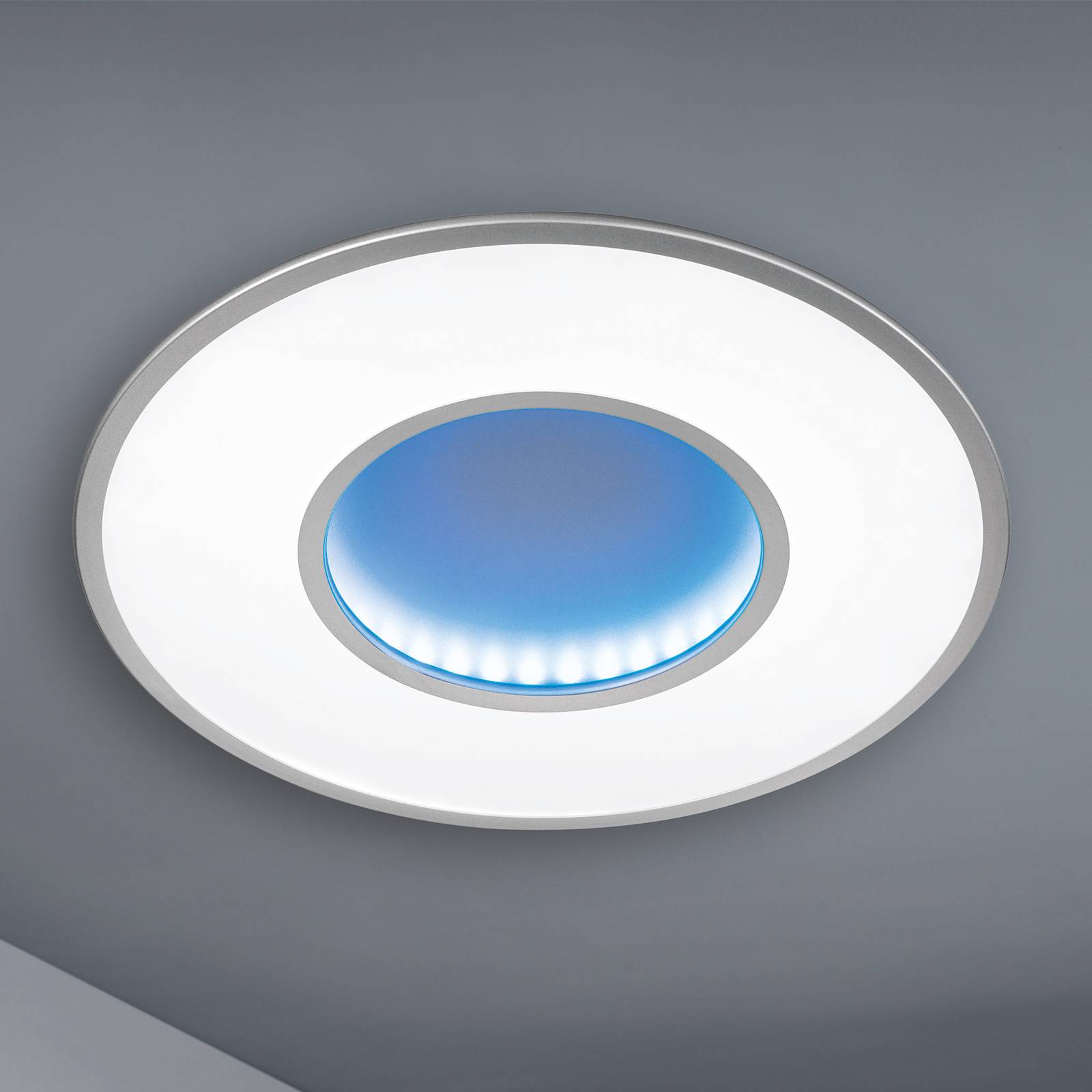 LED-taklampa Jona med fjärrkontroll