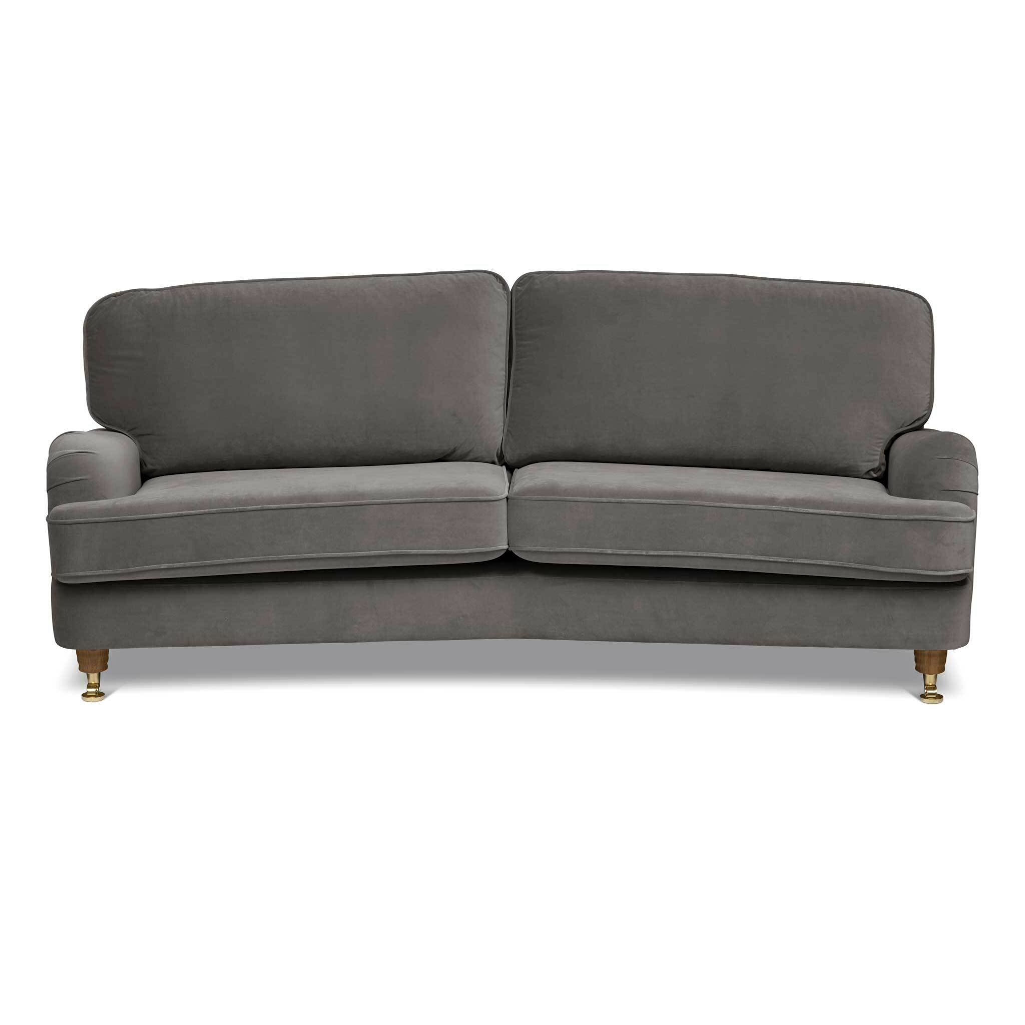 Howard svängd 3-sits soffa