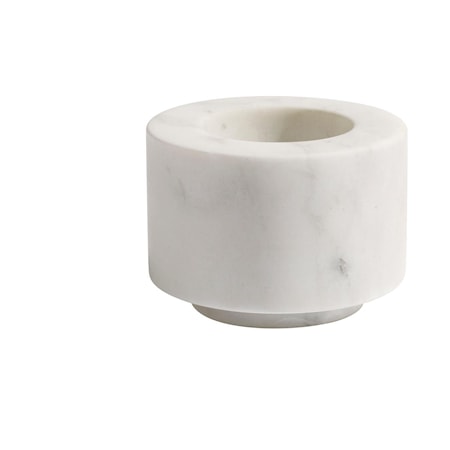 Pico Ljusstake White Marble 5x7 cm