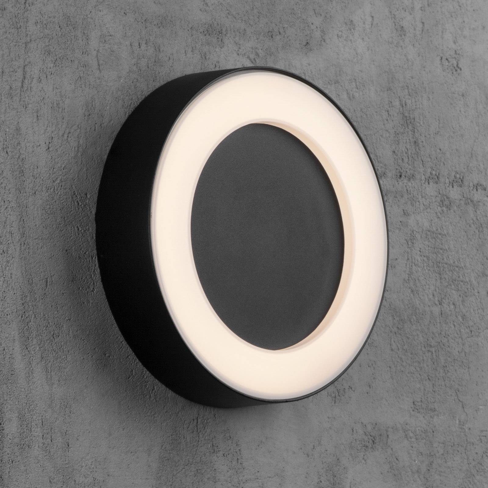 LED-utomhusvägglampa Teton av metall -IP54