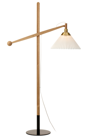 325 Golvlampa Ljus Ek Incl Skärm 12-21BR
