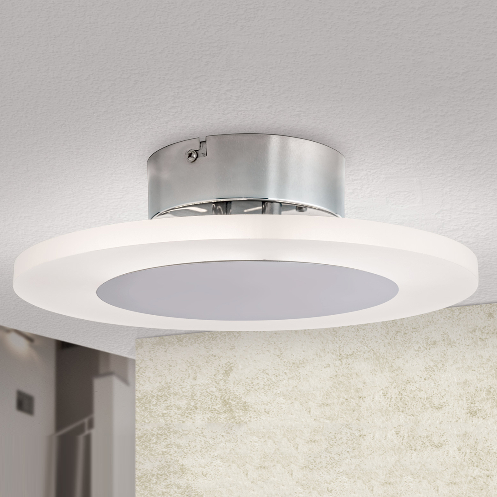 LED-taklampa Karia rund, 30 cm