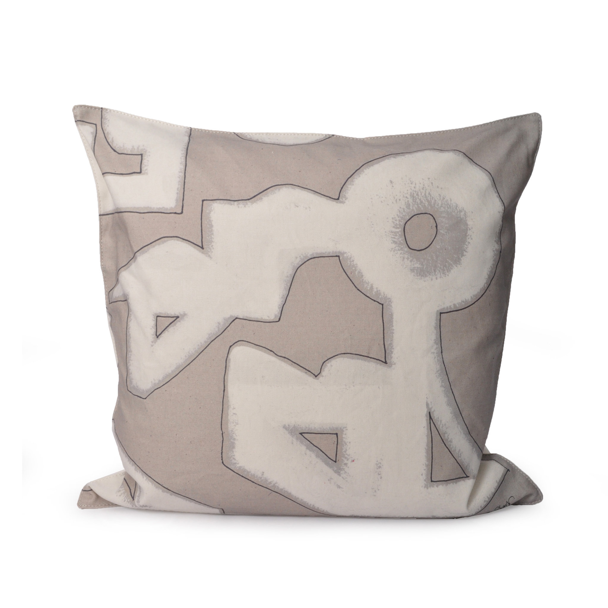 Kuddfodral 50x50 Sand Ylva Skarp, 50X50