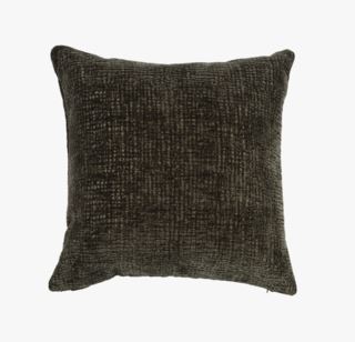 Chenille kuddfodral grön