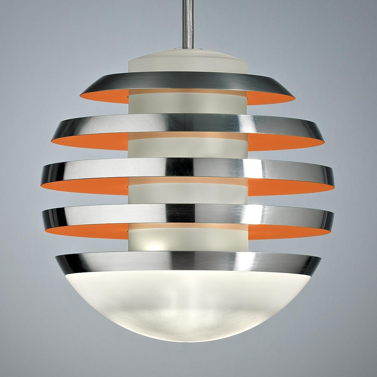 Orange LED-hänglampa BULO