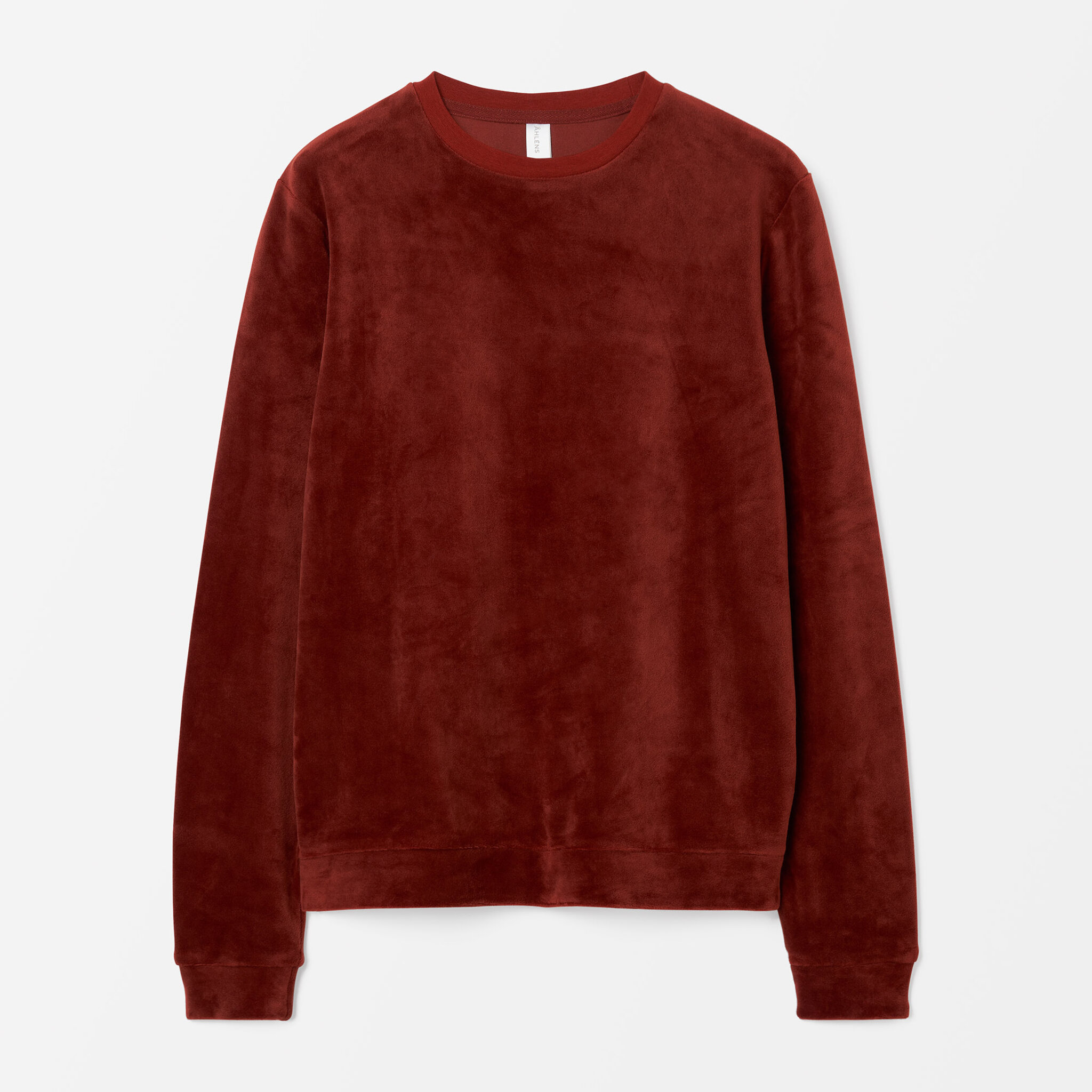 Sweatshirt i velour