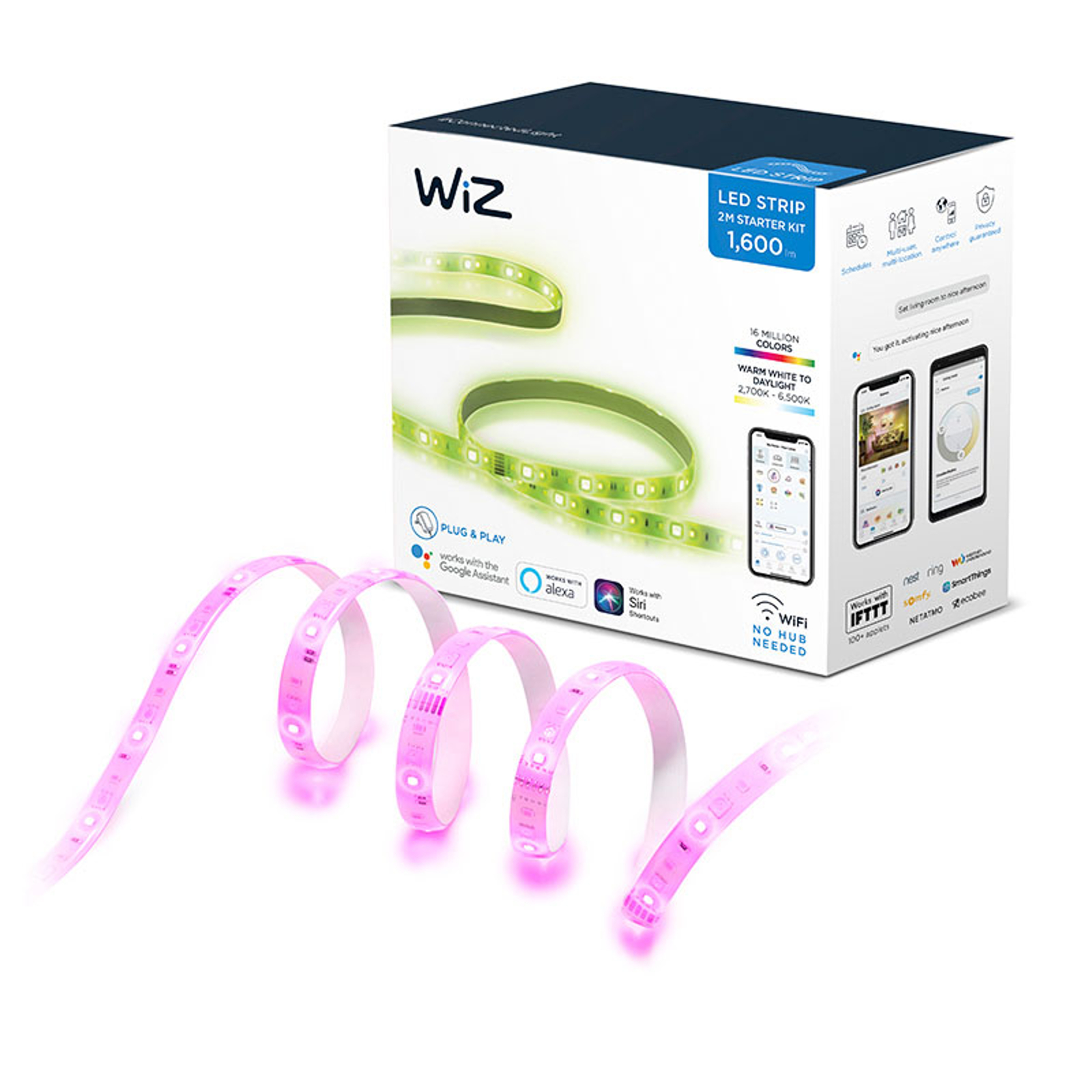 WiZ LED-list startpaket 2 m