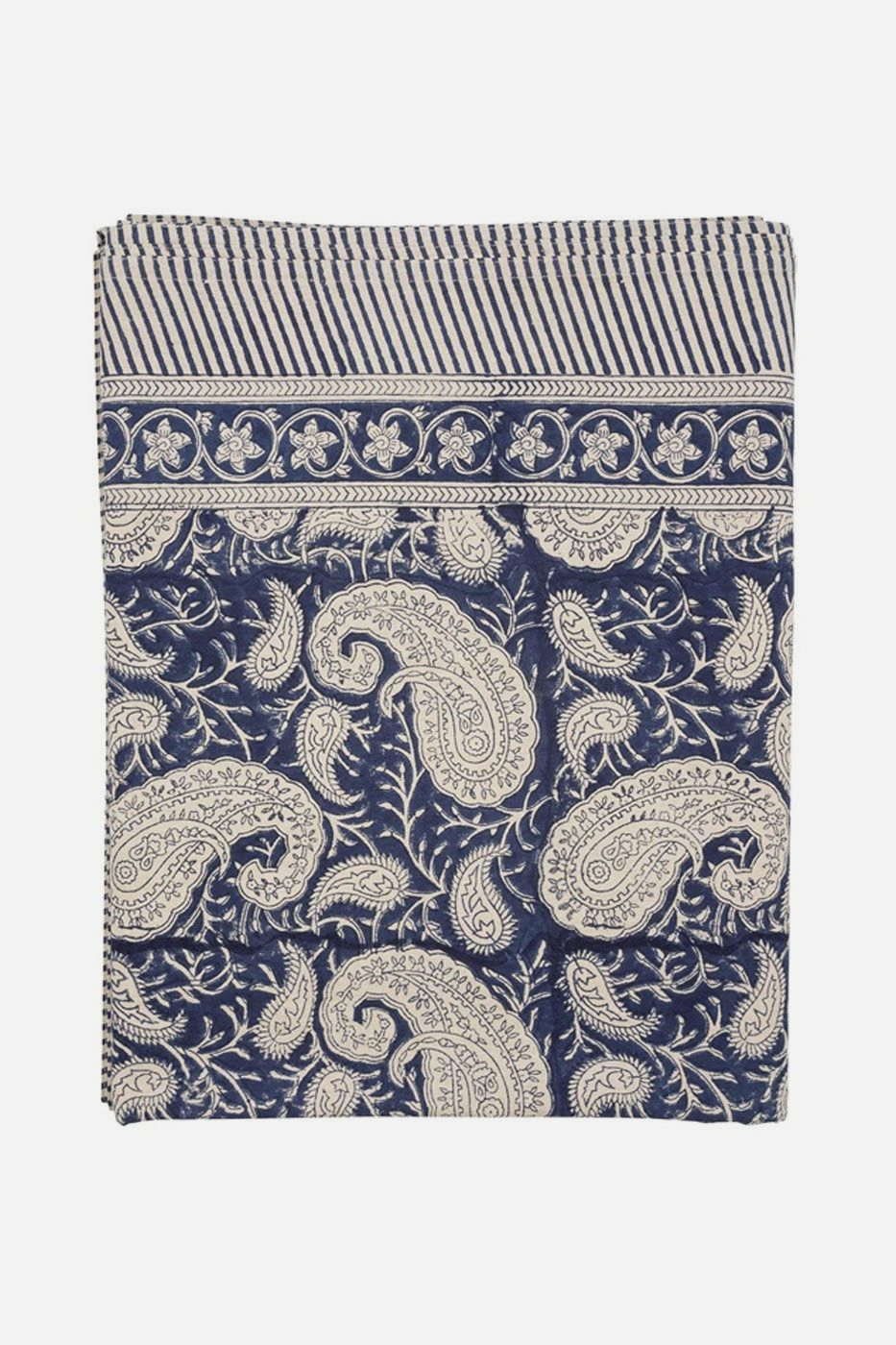 Duk Big Paisley Navy blue 170x270