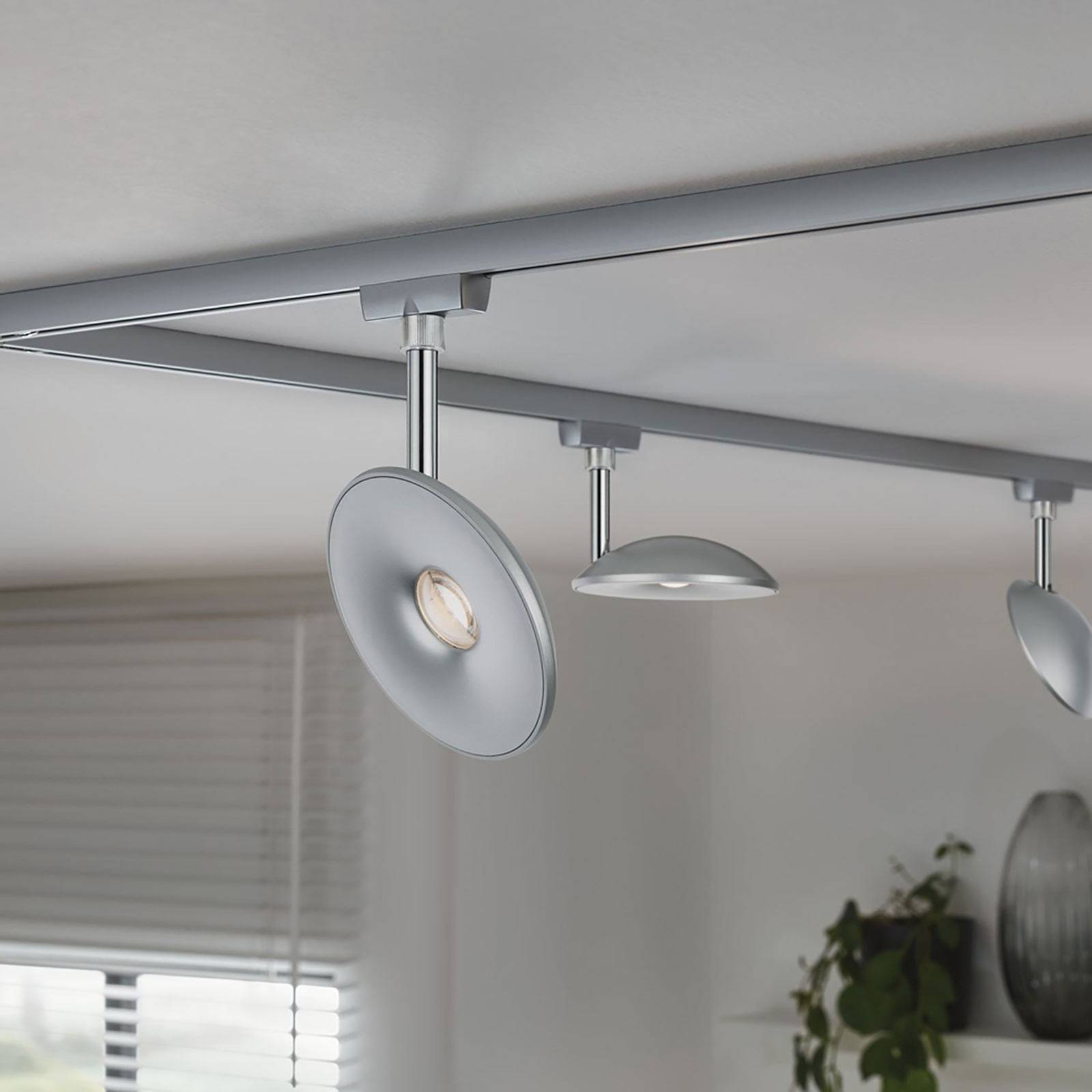 Paulmann URail LED-spotlight Eye krom matt