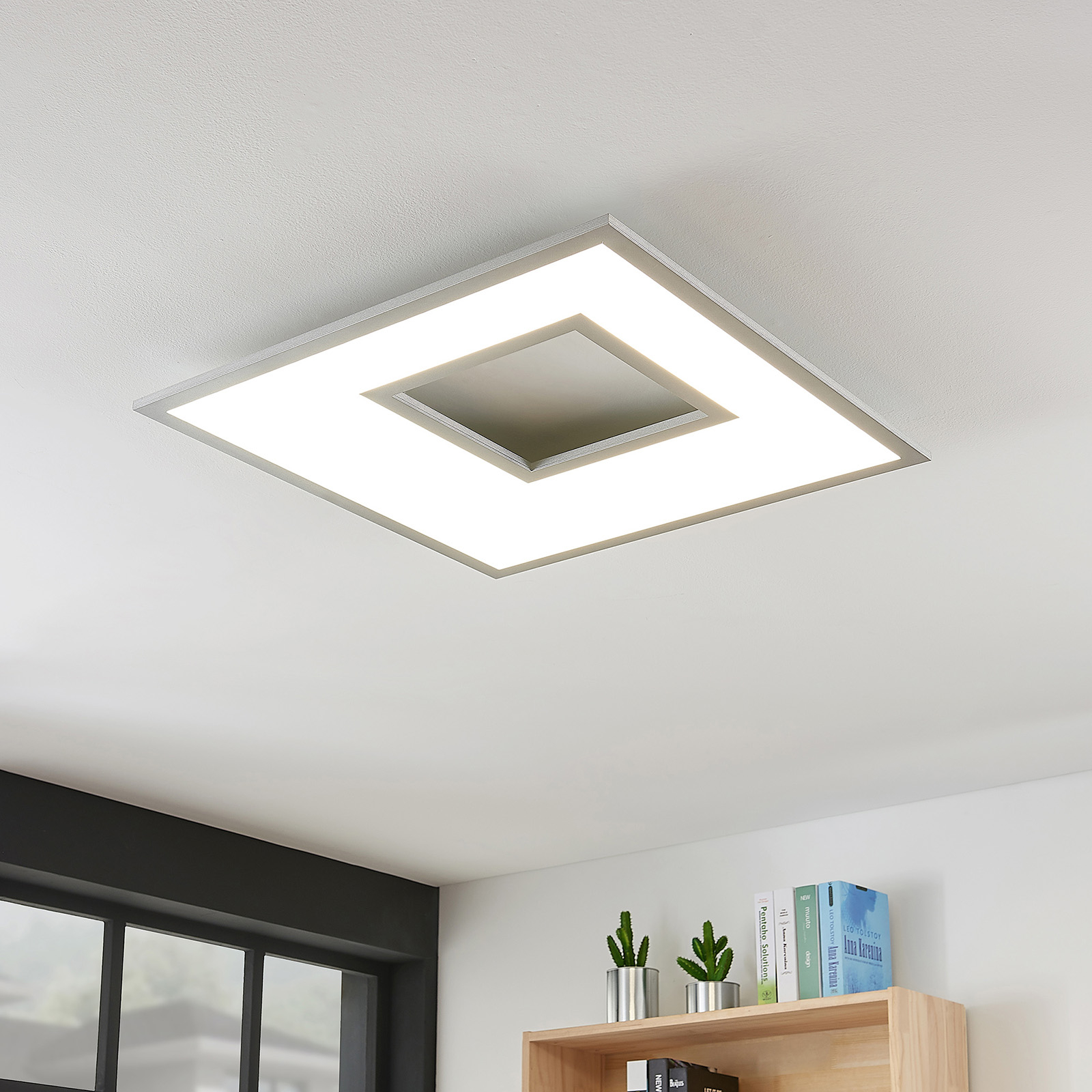 LED-taklampa Durun, dimbar, CCT, 60 cm