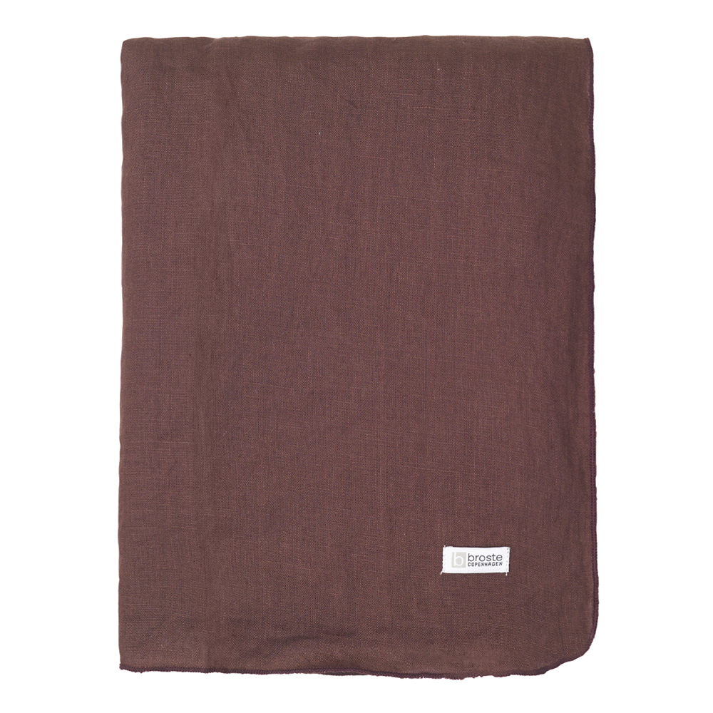 Broste Copenhagen - Gracie Bordsduk 160x200 cm Aubergine