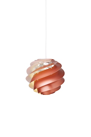 SWIRL 3 Pendel Small Koppar 32 cm