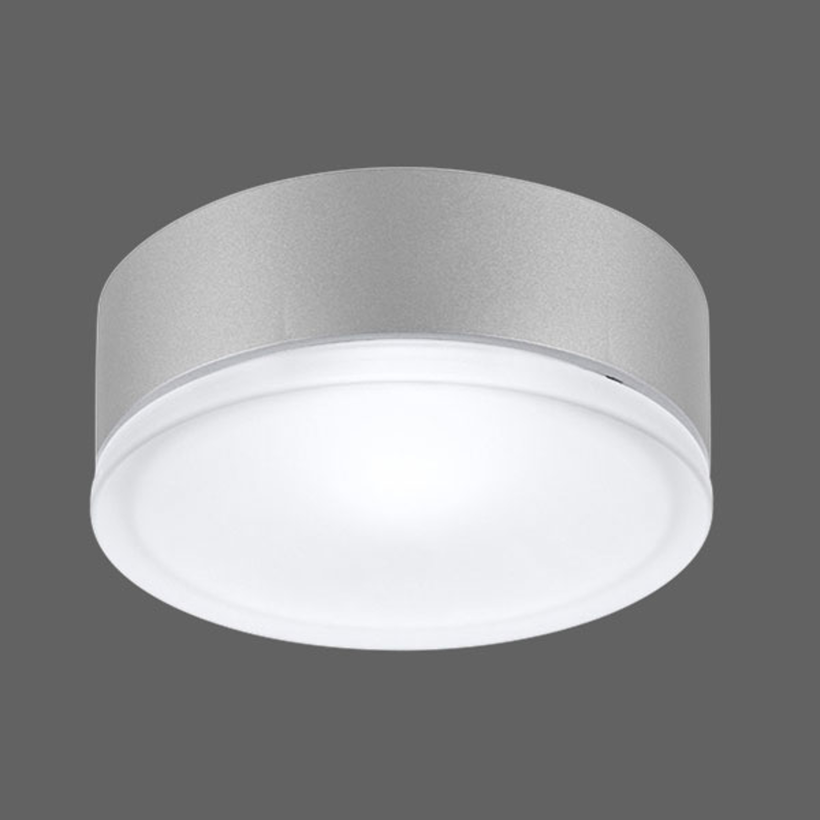 Drop 28 LED-utomhusvägglampa i grått 4 000 K