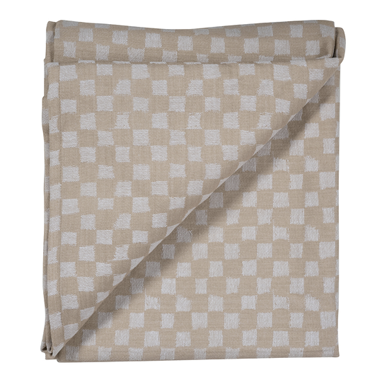 Byon - Checki Bordsduk 150x250 cm Beige Rutig