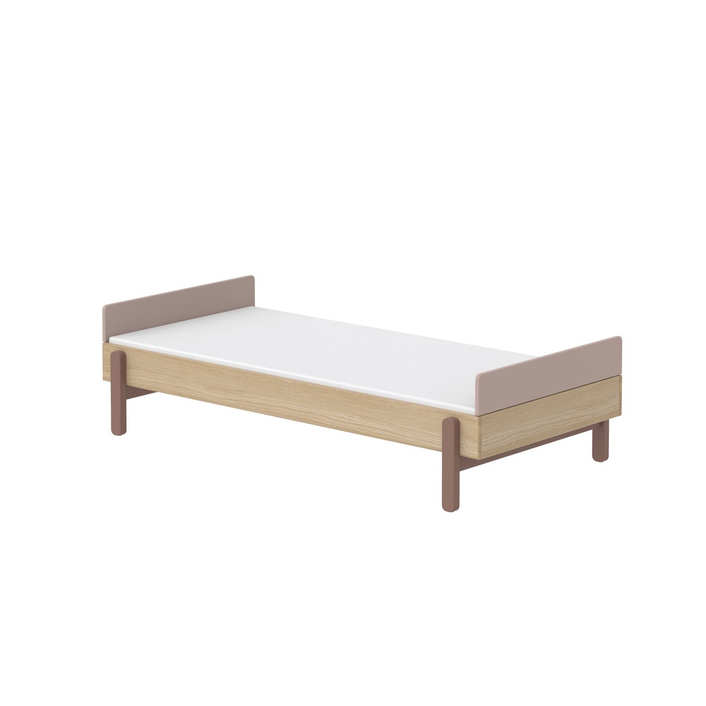 Säng 90 cm POPSICLE fot- och huvudgavel, Flexa