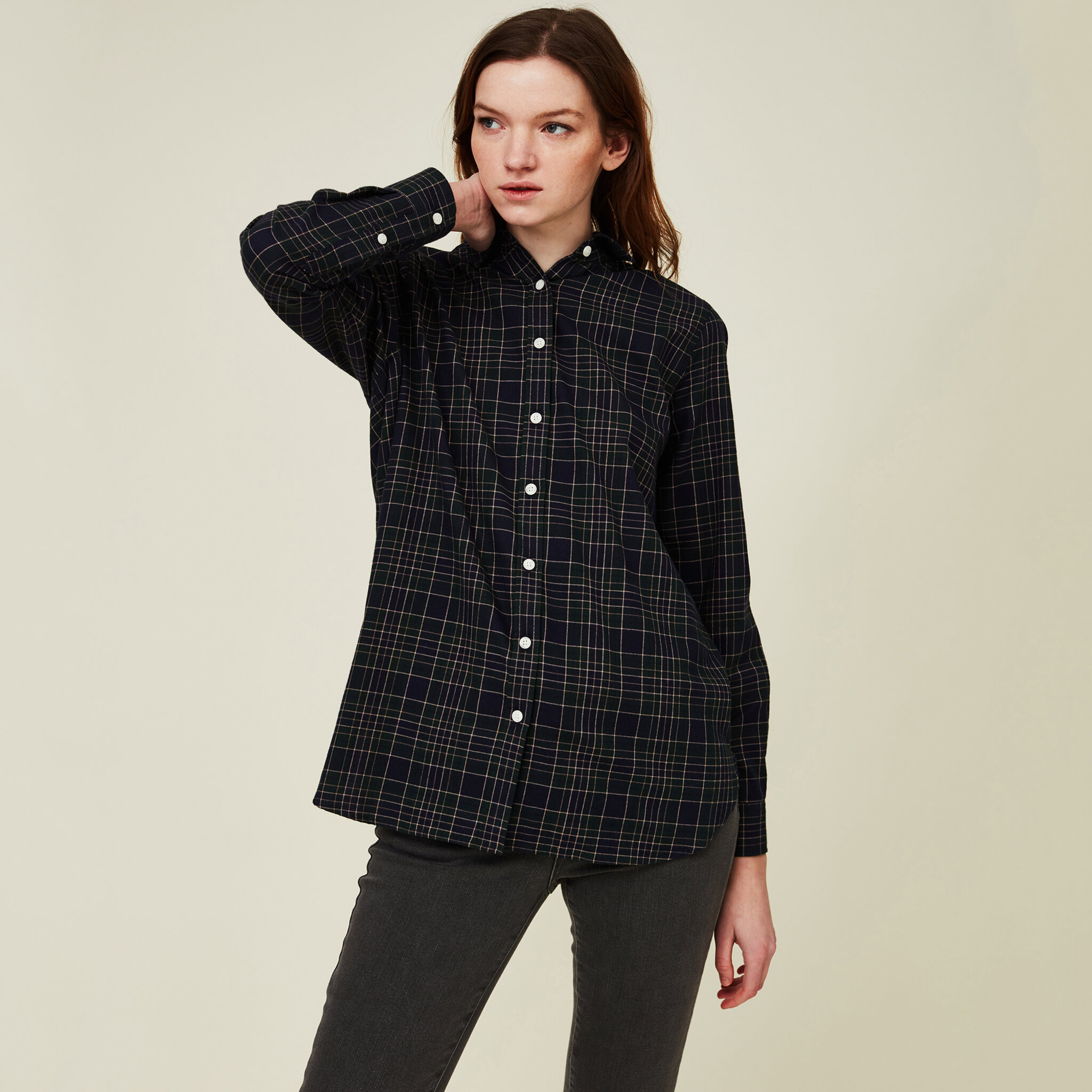 Isa Organic Cotton Flannel Shirt