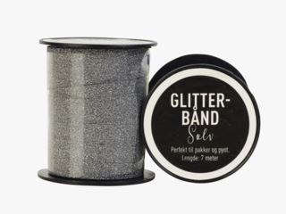Glitter band svart