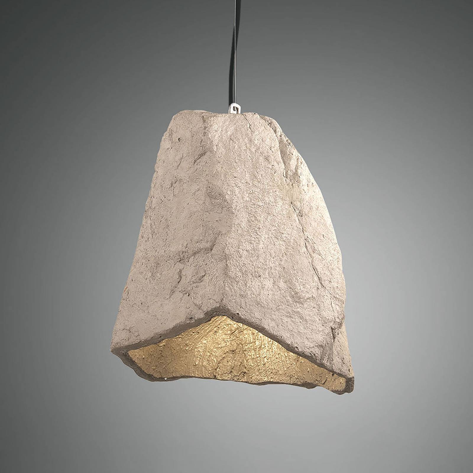 Pendellampa Rock i stenoptik
