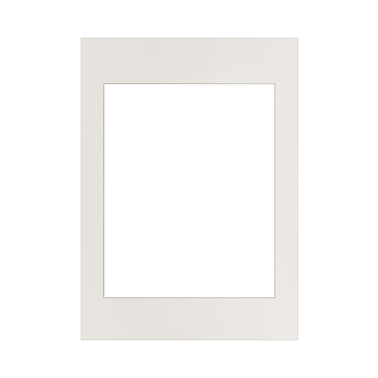 Passepartout 50x70cm Vit