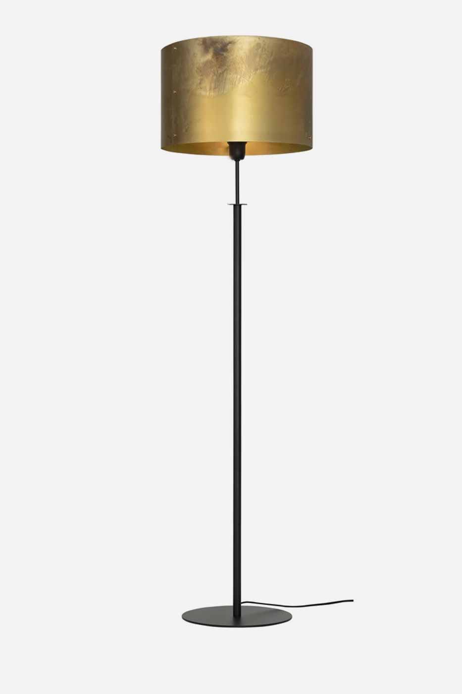 Golvlampa Svep ink.skärm