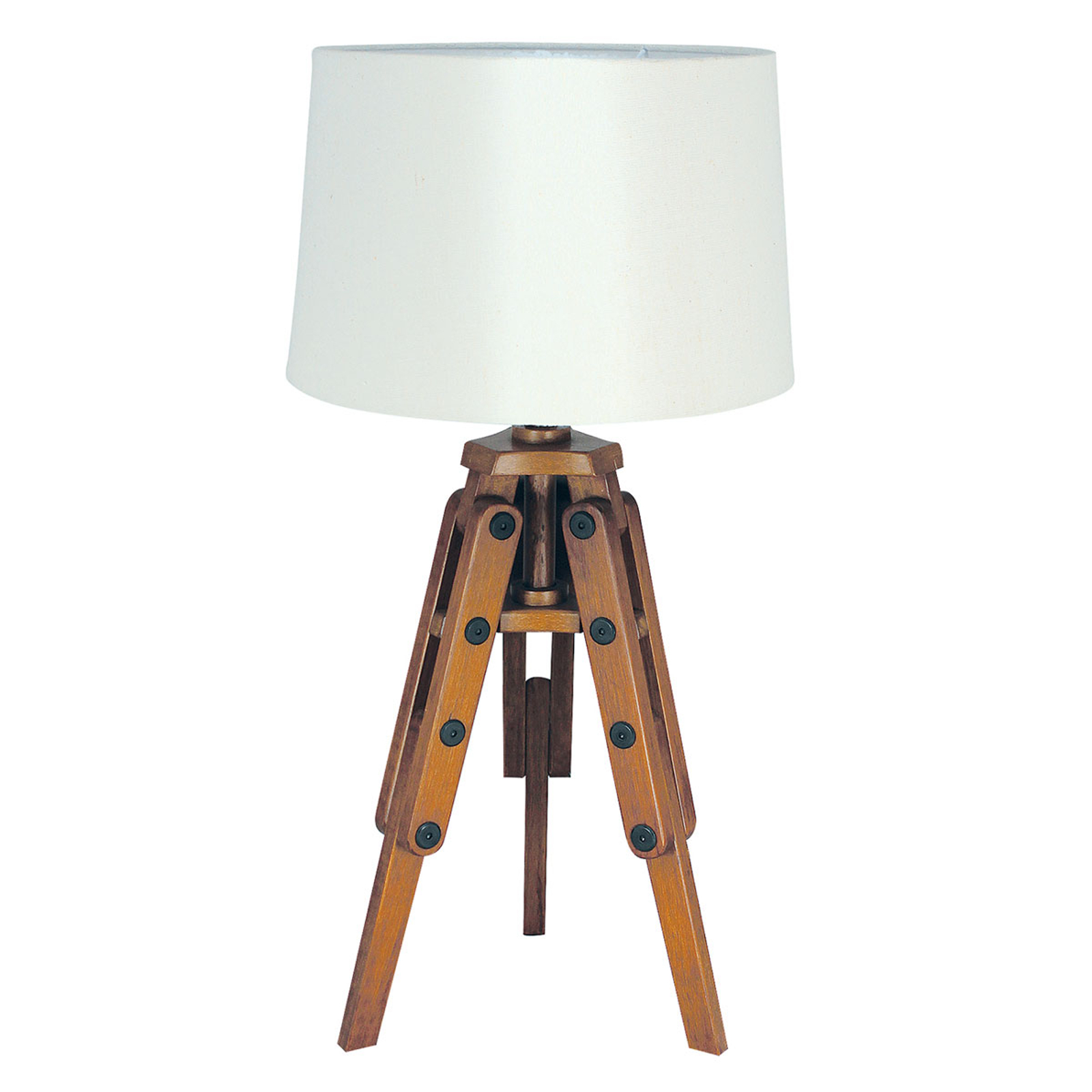 Träbordslampa Marvin i stativform