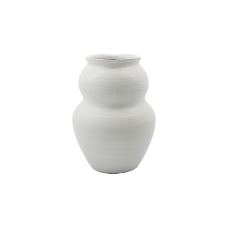 Vas Juno Vit 17x22,5 cm