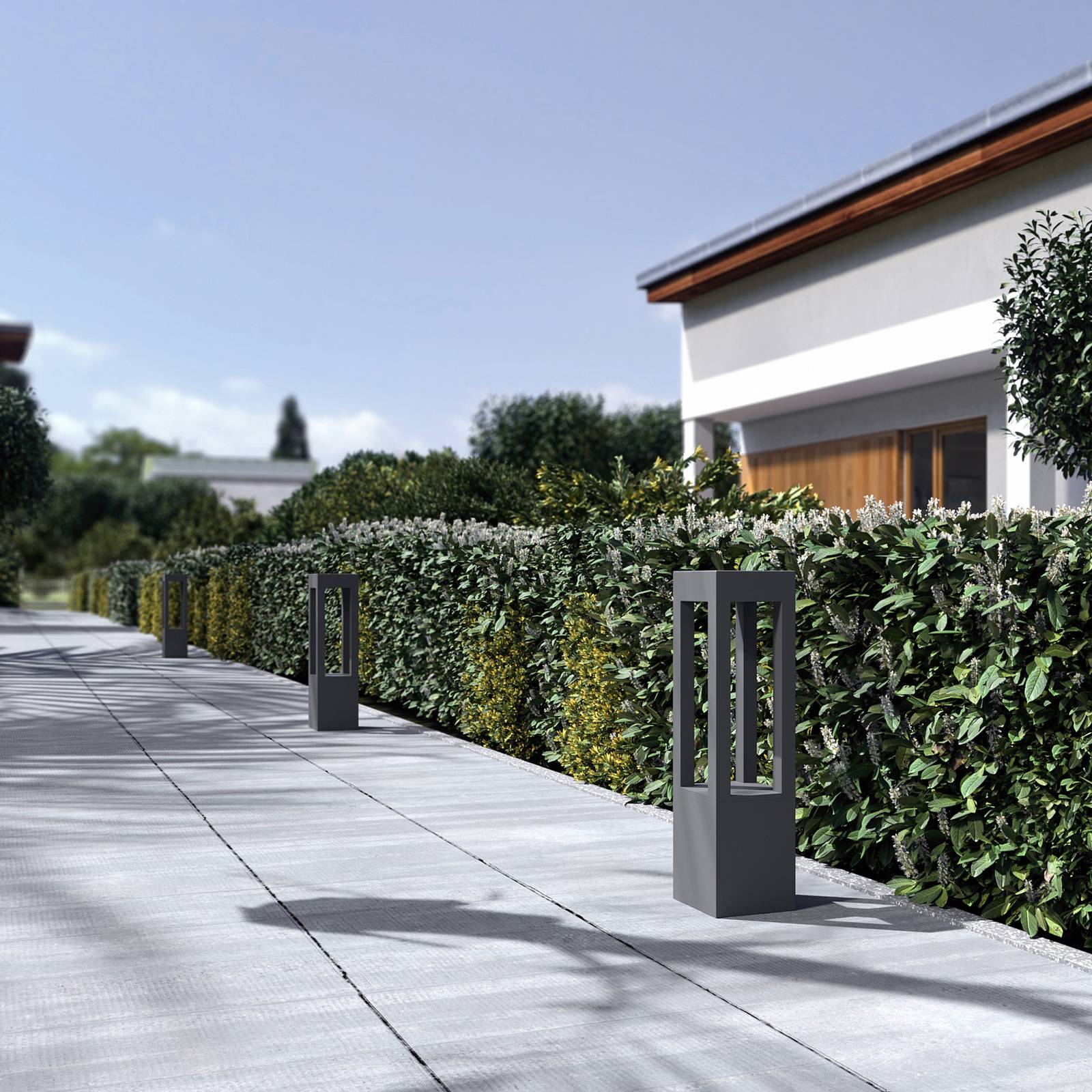 Arcchio Lienna LED-pollare, höjd 60 cm