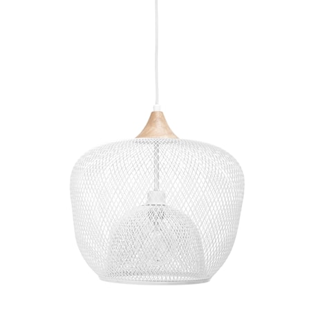 Taklampa Vit Metall