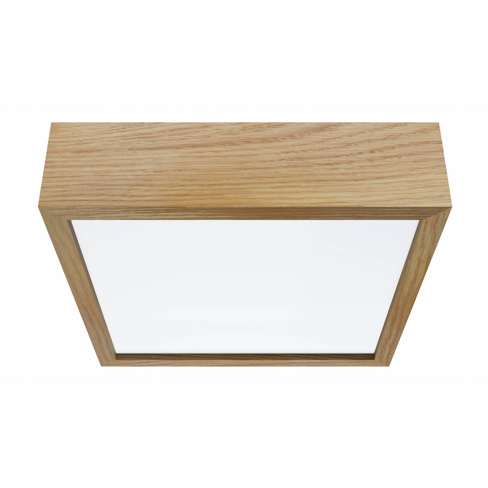 Taklampa Quatro DR med träram, 30,5 cm