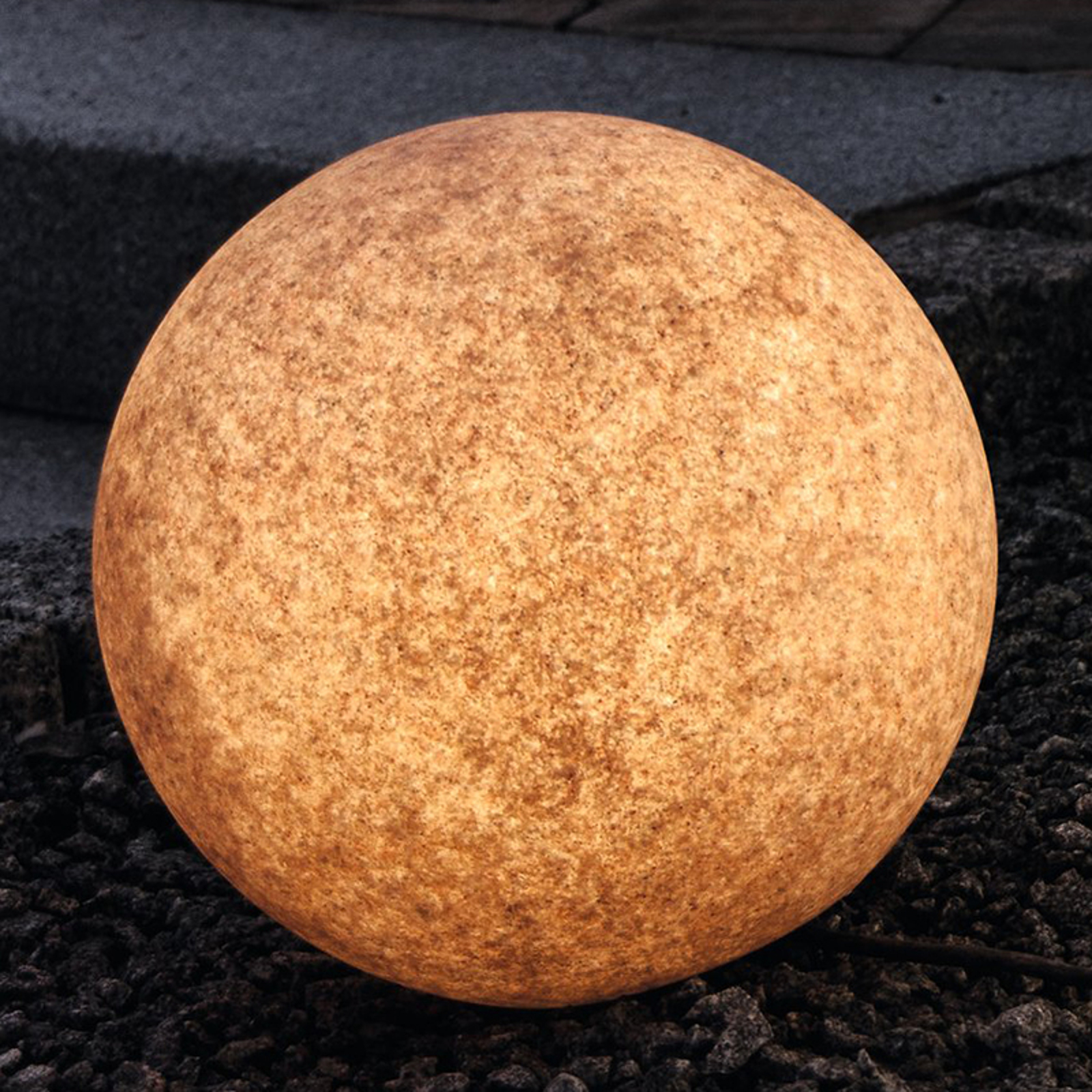Dekorationslampa Mundan 40 cm, terrakotta