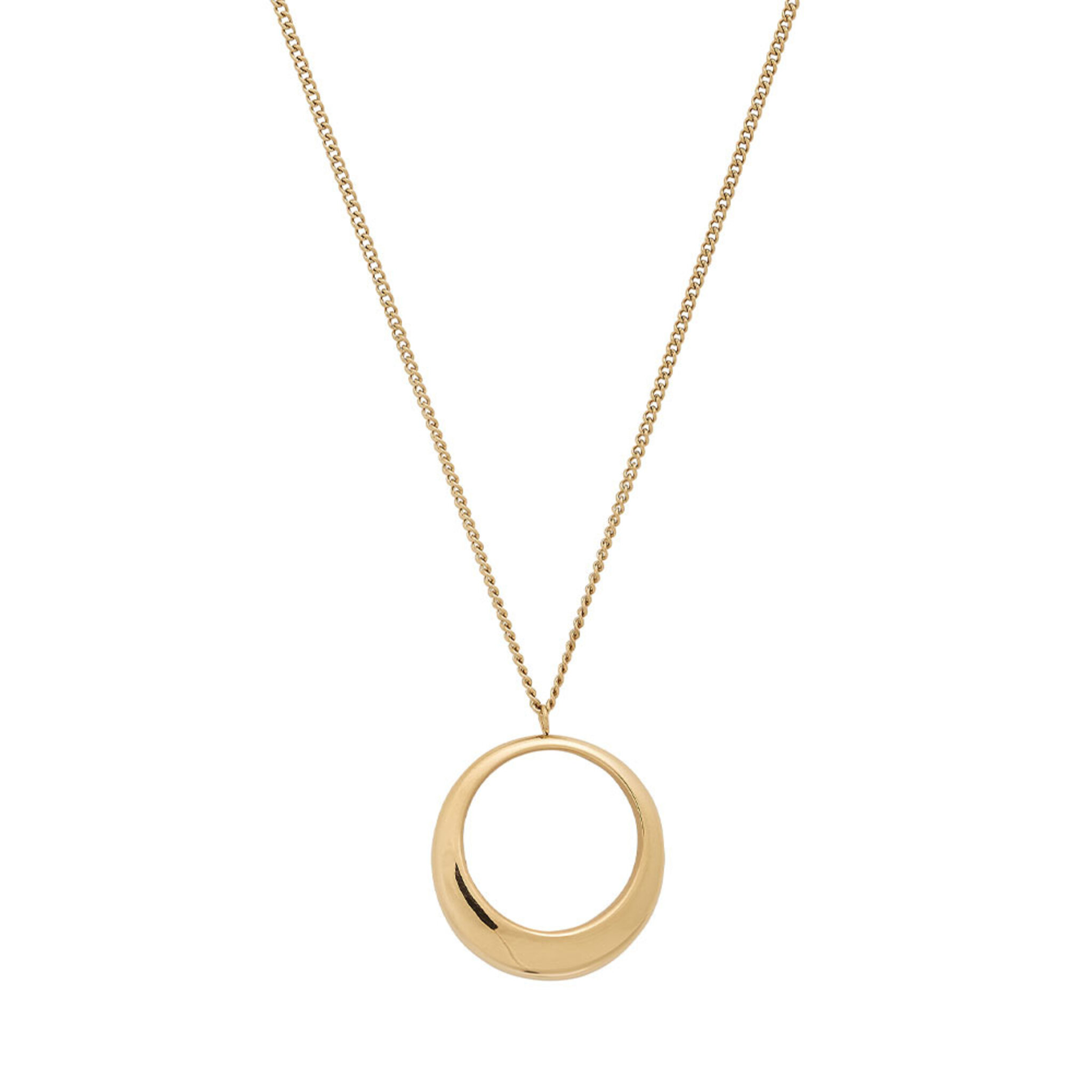 Trois Necklace L Gold, ONE SIZE
