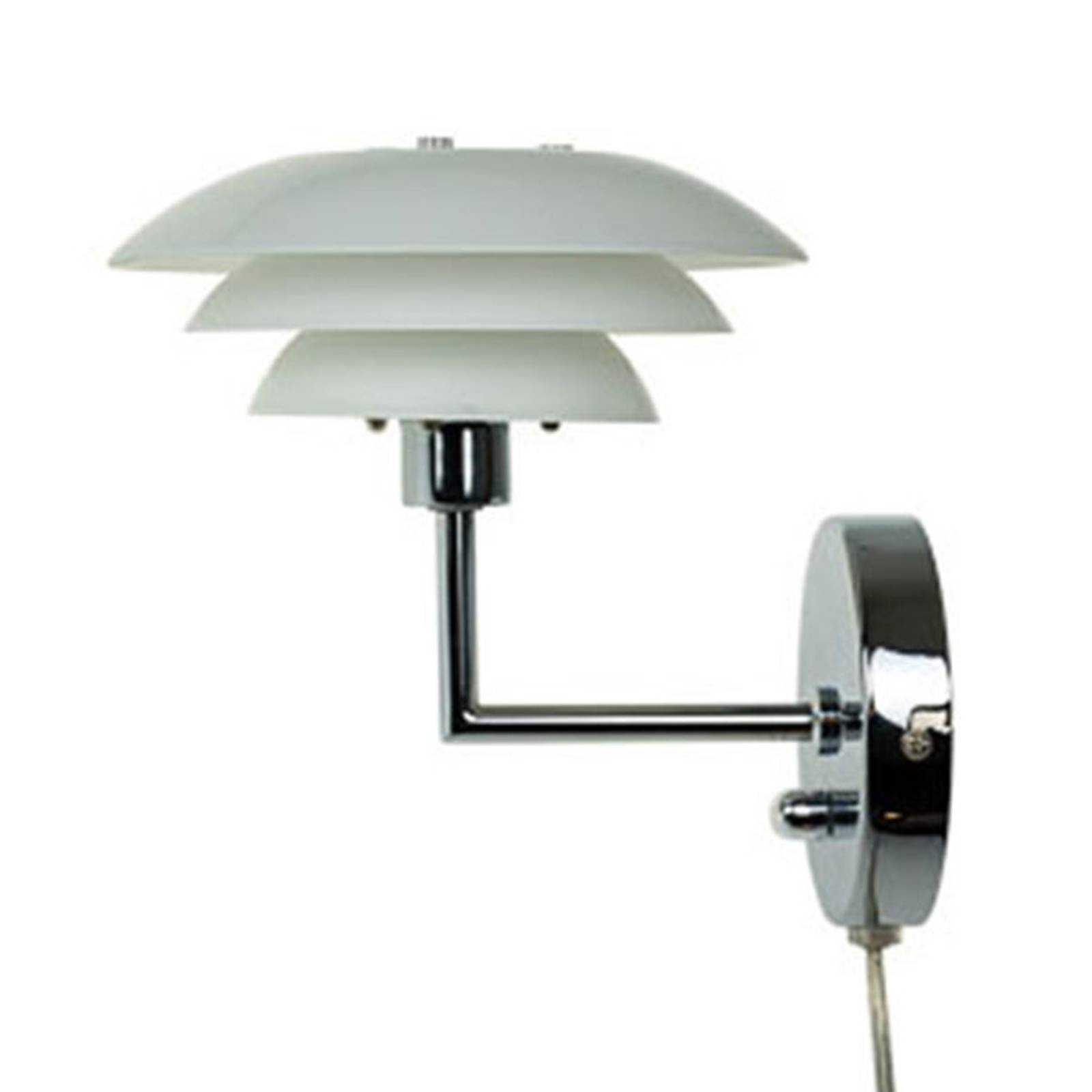 Dyberg Larsen DL20 vägglampa med glasskärm