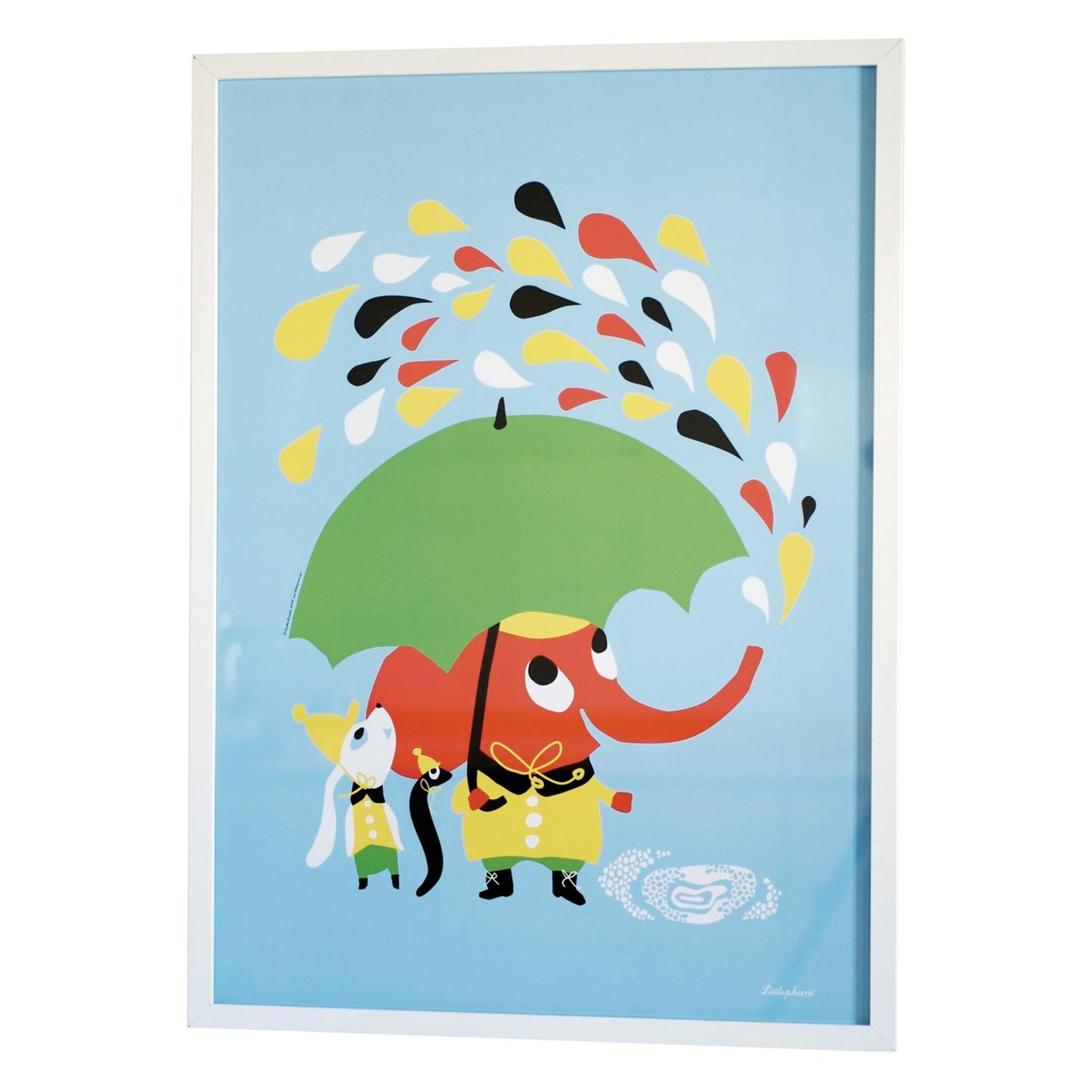 Affisch Rain 50x70 cm, 50x70 cm