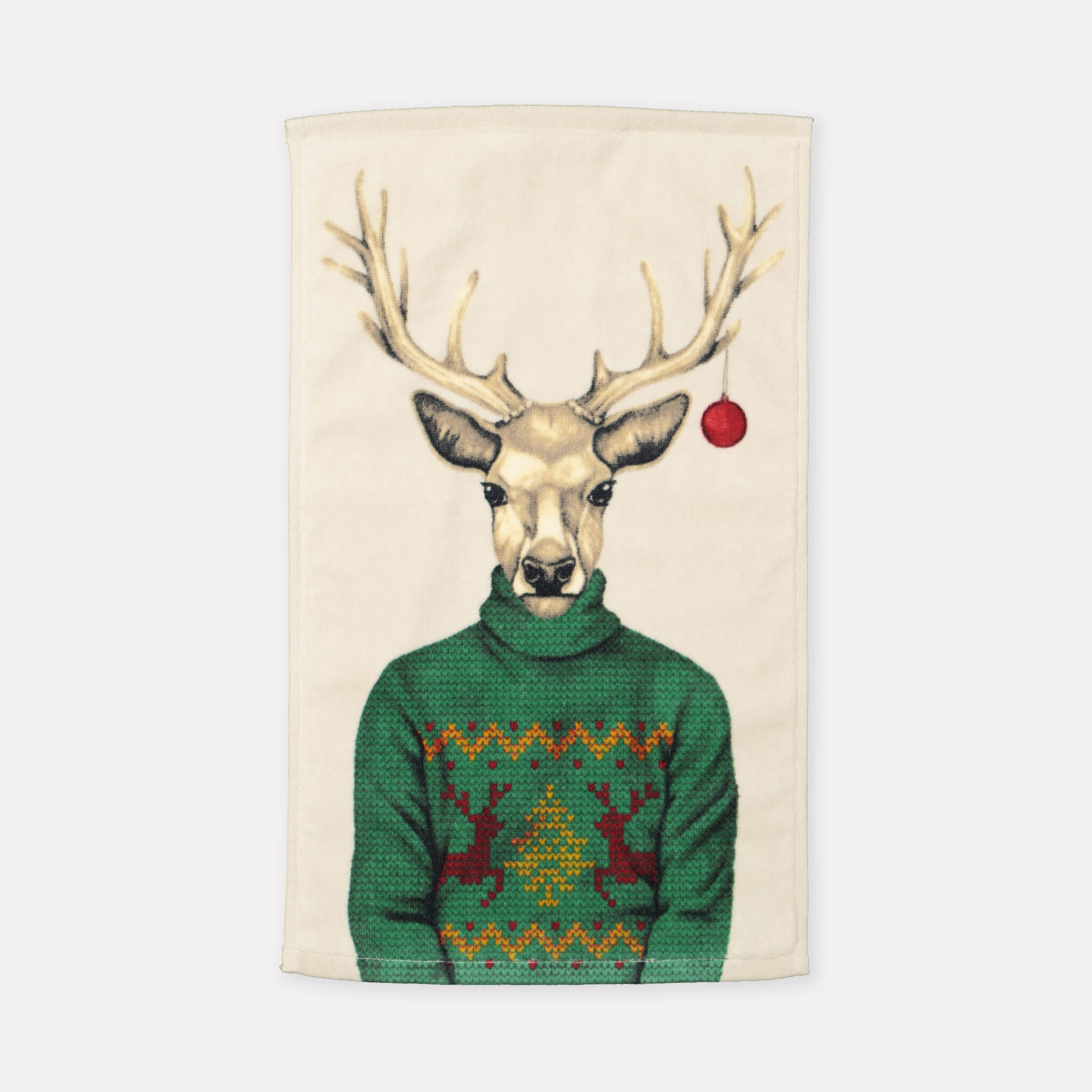 Gästhandduk DEER 30x50cm, 2-pack