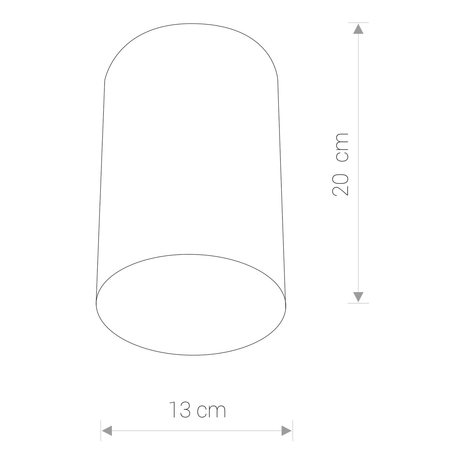 Takspotlight Point Plexi L svart/vitt