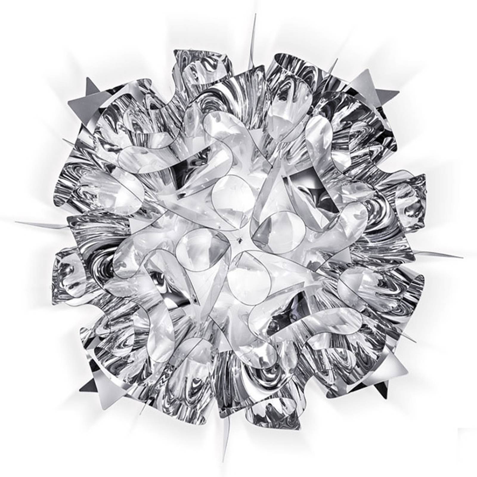 Slamp Veli Medium designtaklampa Ø 53 cm silver