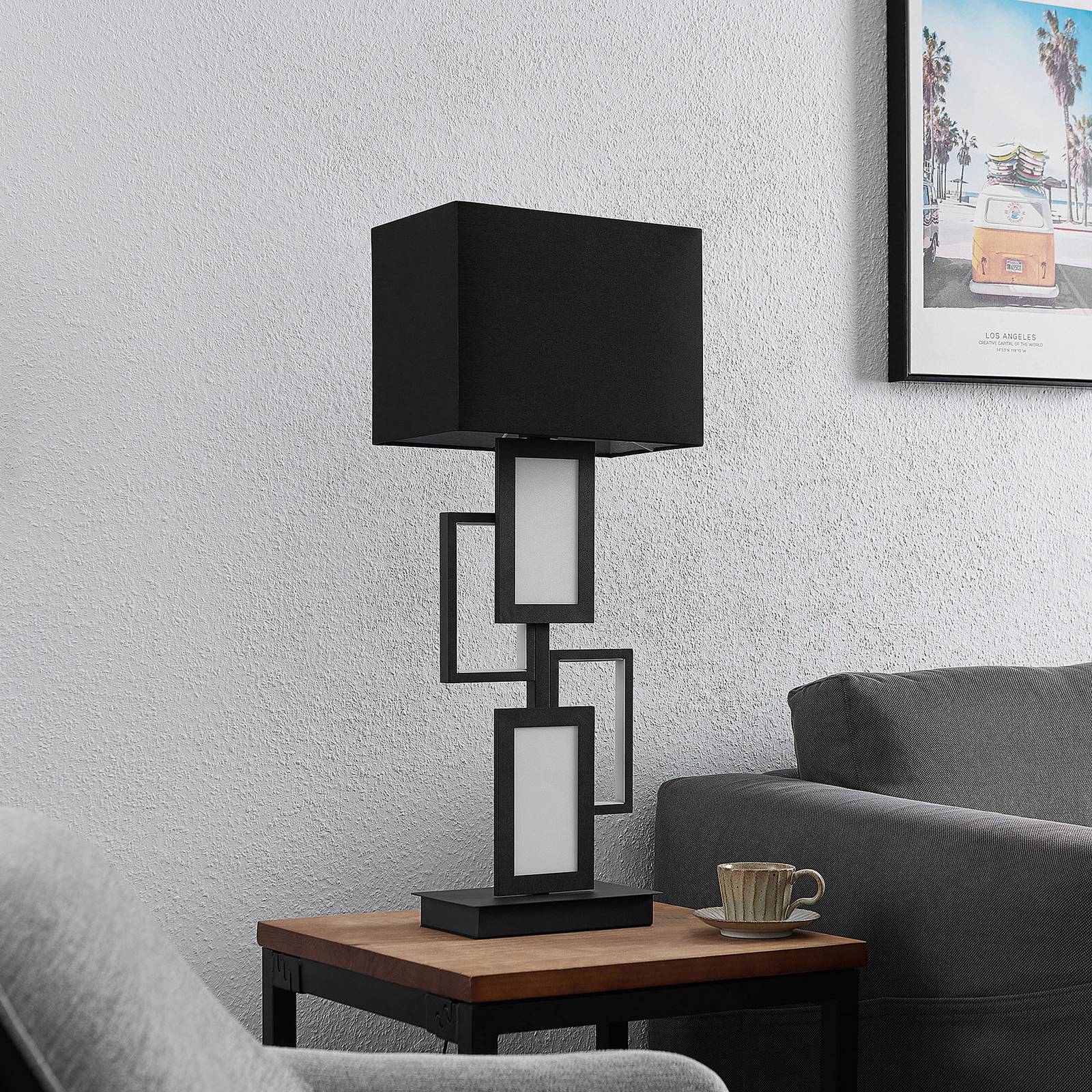 Lindby Wike LED-bordslampa