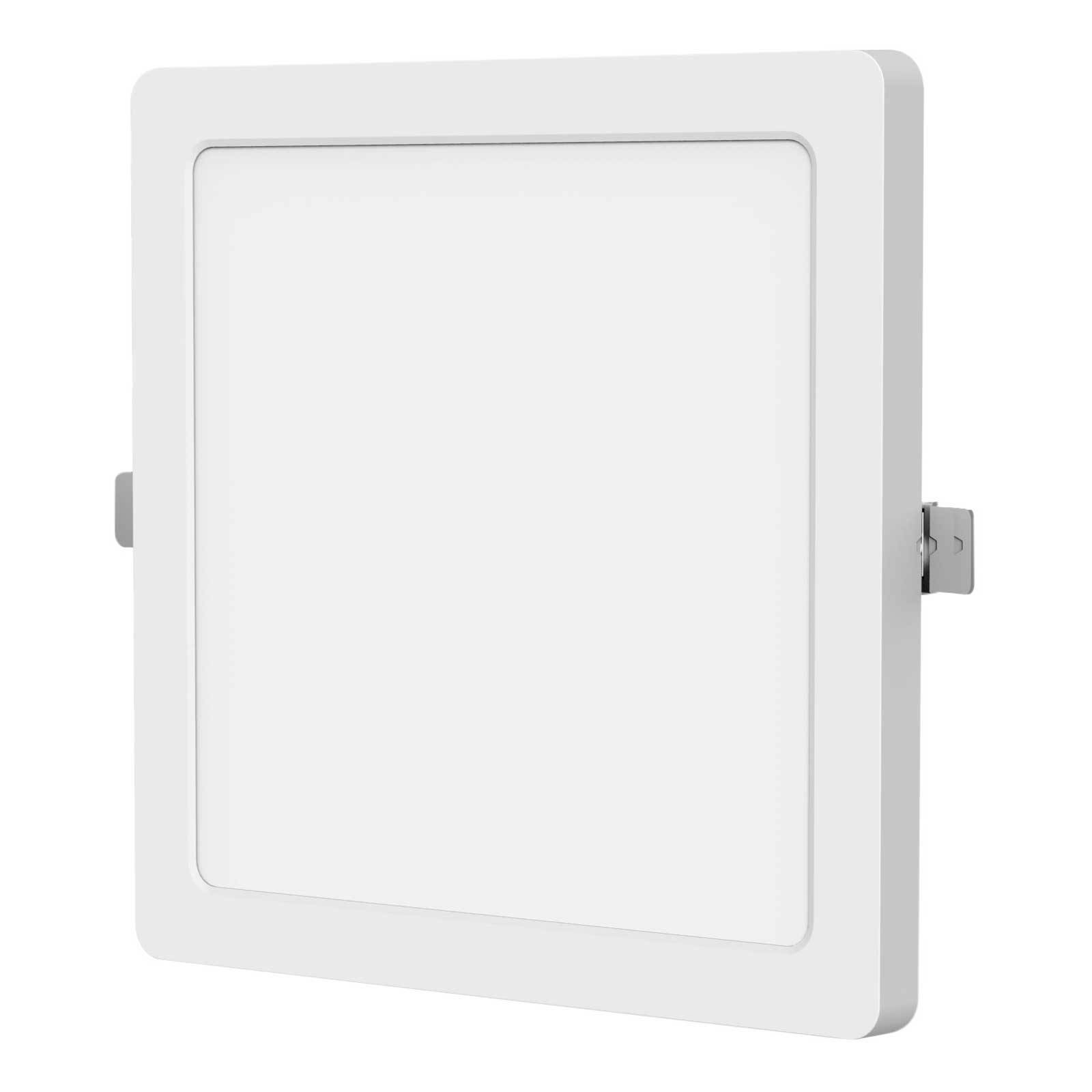Megatron LED-saneringslampa Pano kantig 14 cm