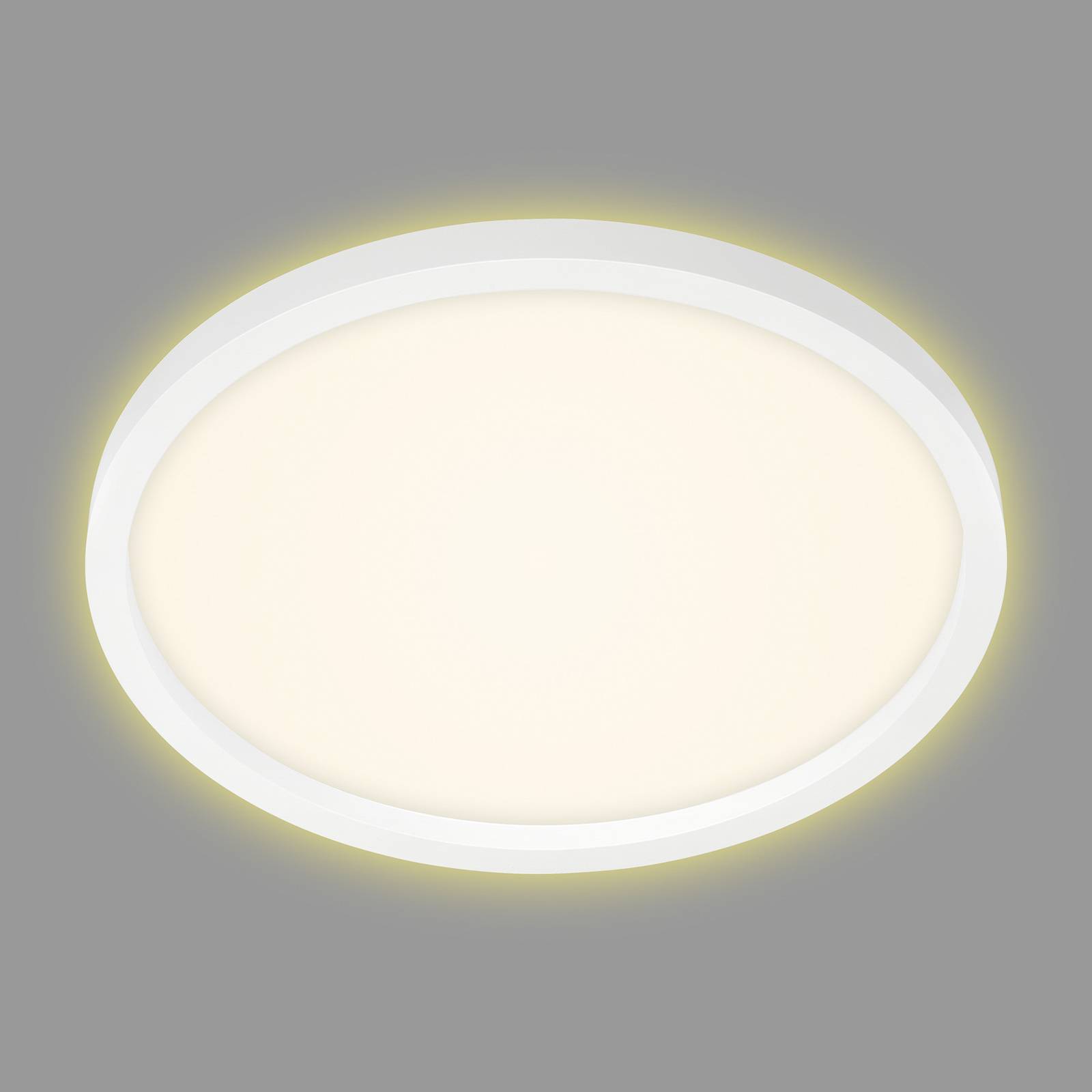 LED-taklampa 7363, Ø 42 cm, vit