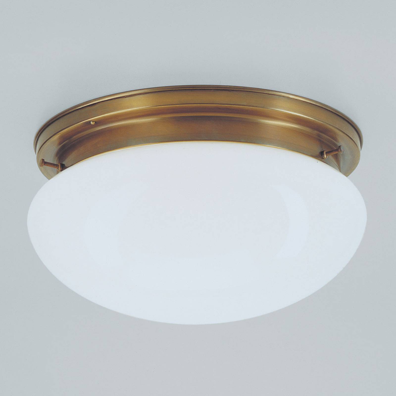 30 cm stor mässingplafondlampa Arian