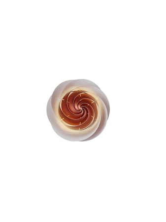 SWIRL Tak-/vägglampa Koppar Small