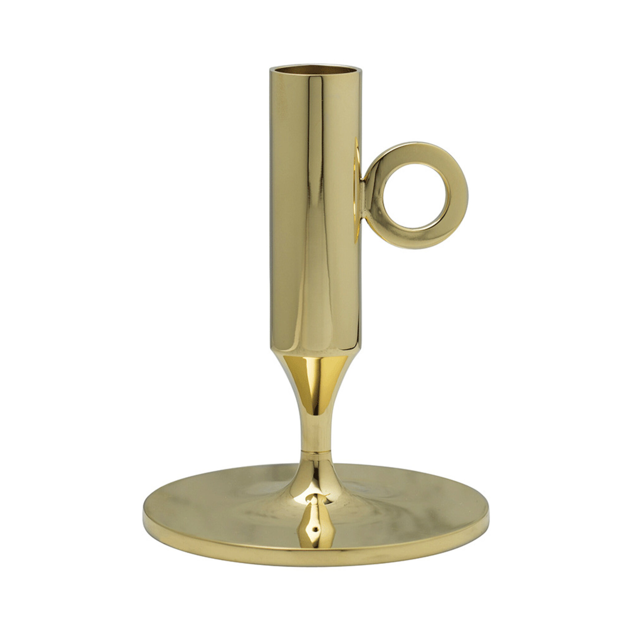 Ljusstake Nattoffice, 12,5 cm, mässing